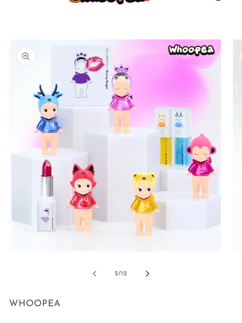 Sonny Angel makeup angel series closed boxes